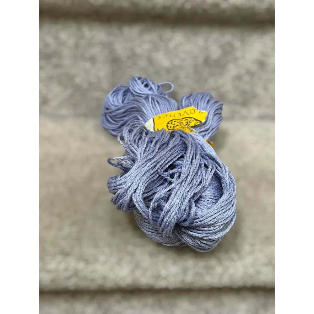 Vintage Classic Elite Yarns Provence Mercerized‎ Egyptian Cotton Yarn Lavender